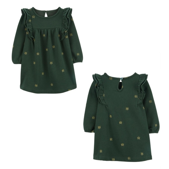 Baby Butterfly Fleece Dress SIZE 24 MONTHS - Picture 5 of 15